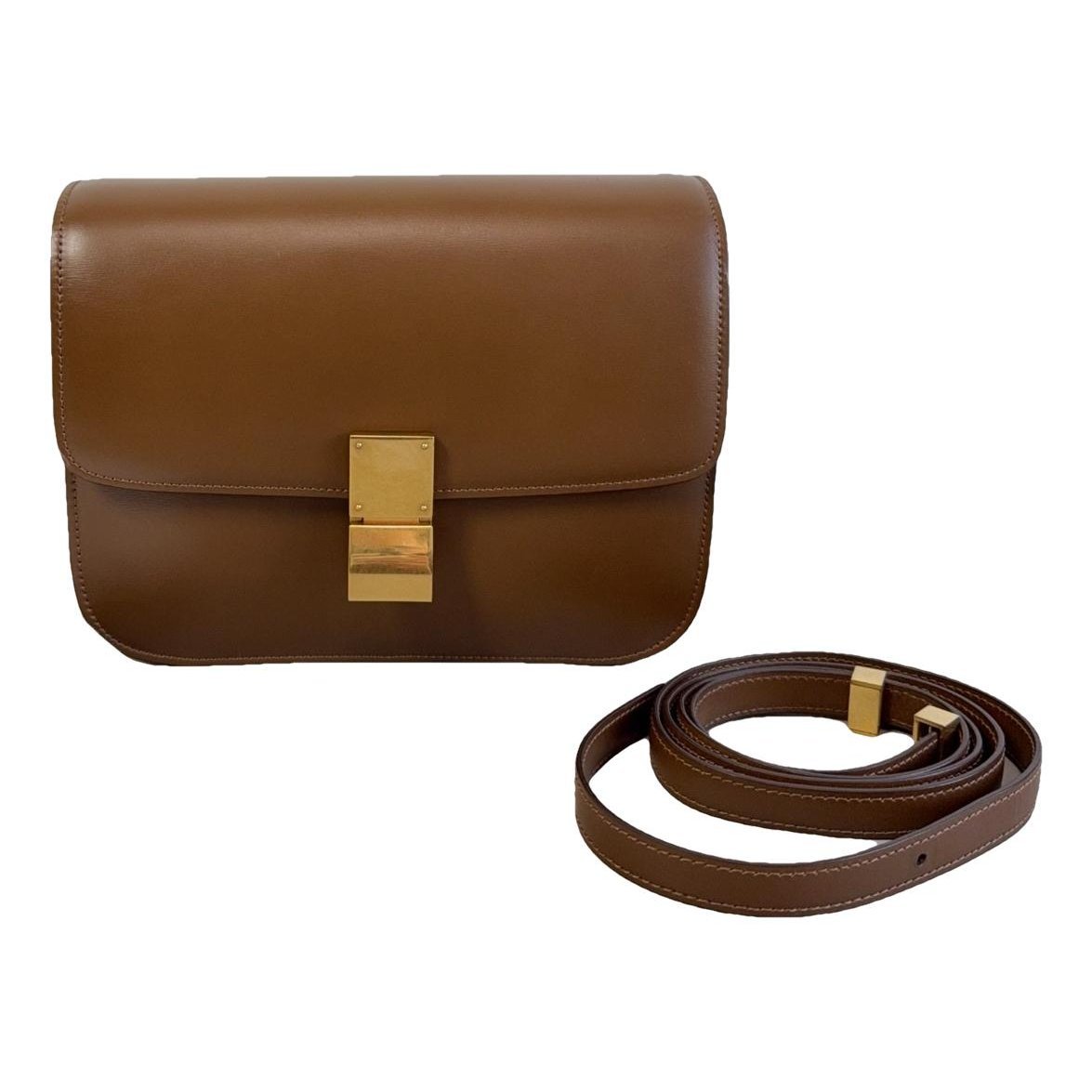 Classic leather handbag