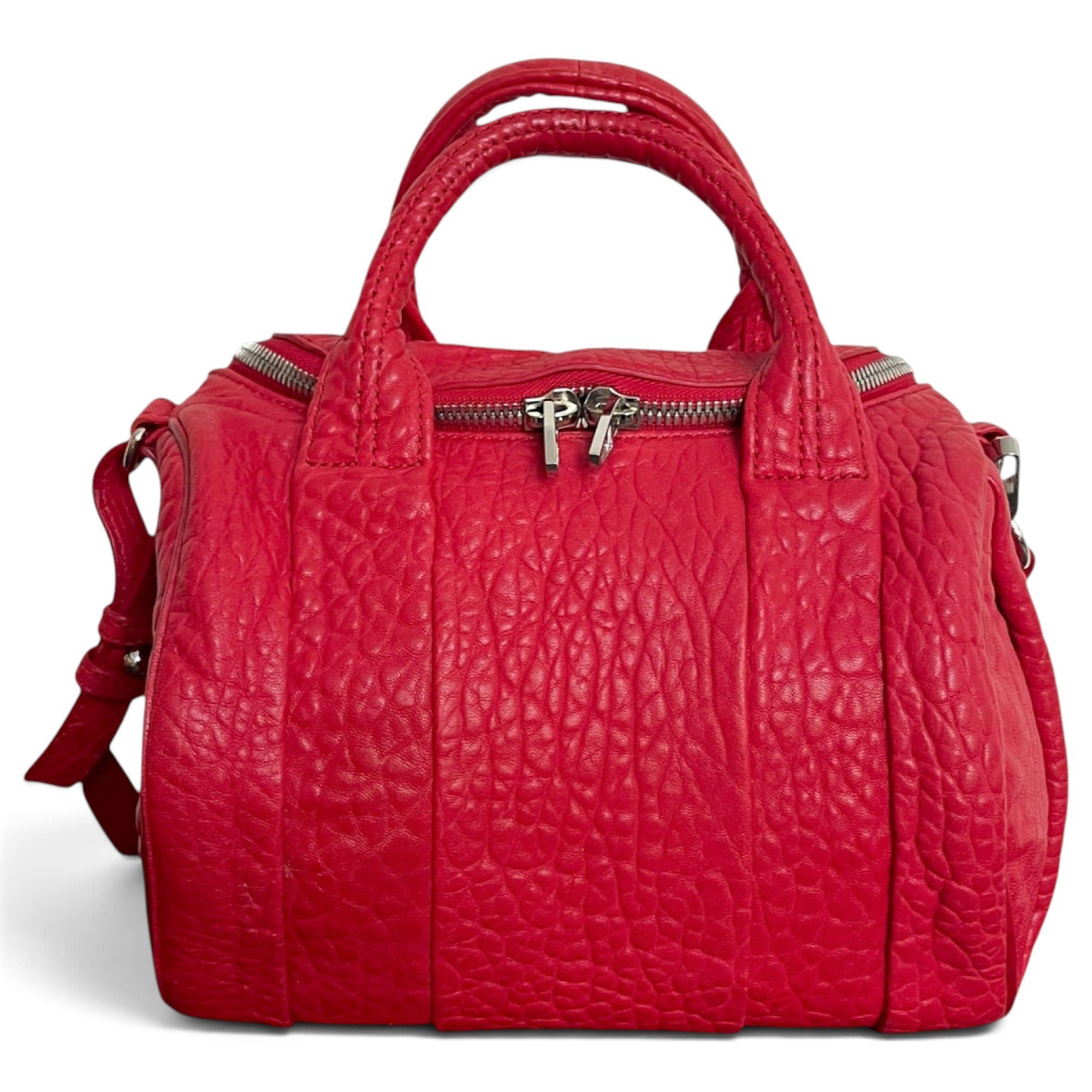 Rocco leather bowling bag