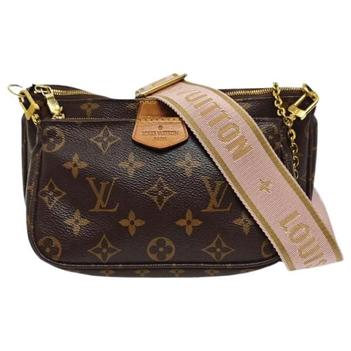 Maxi Multi Pochette Accessoires leather crossbody bag