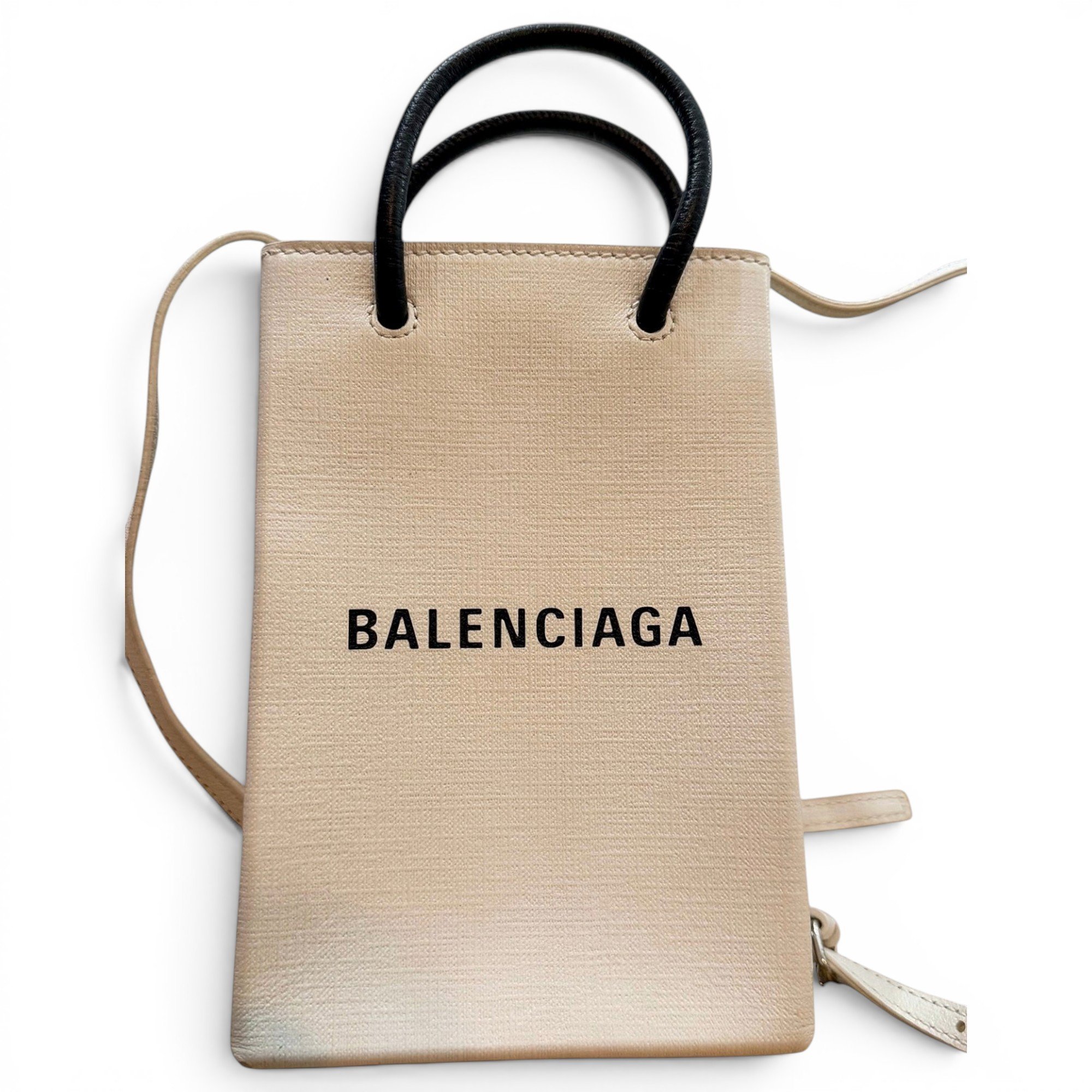 Shopping Phone Holder leather crossbody bag