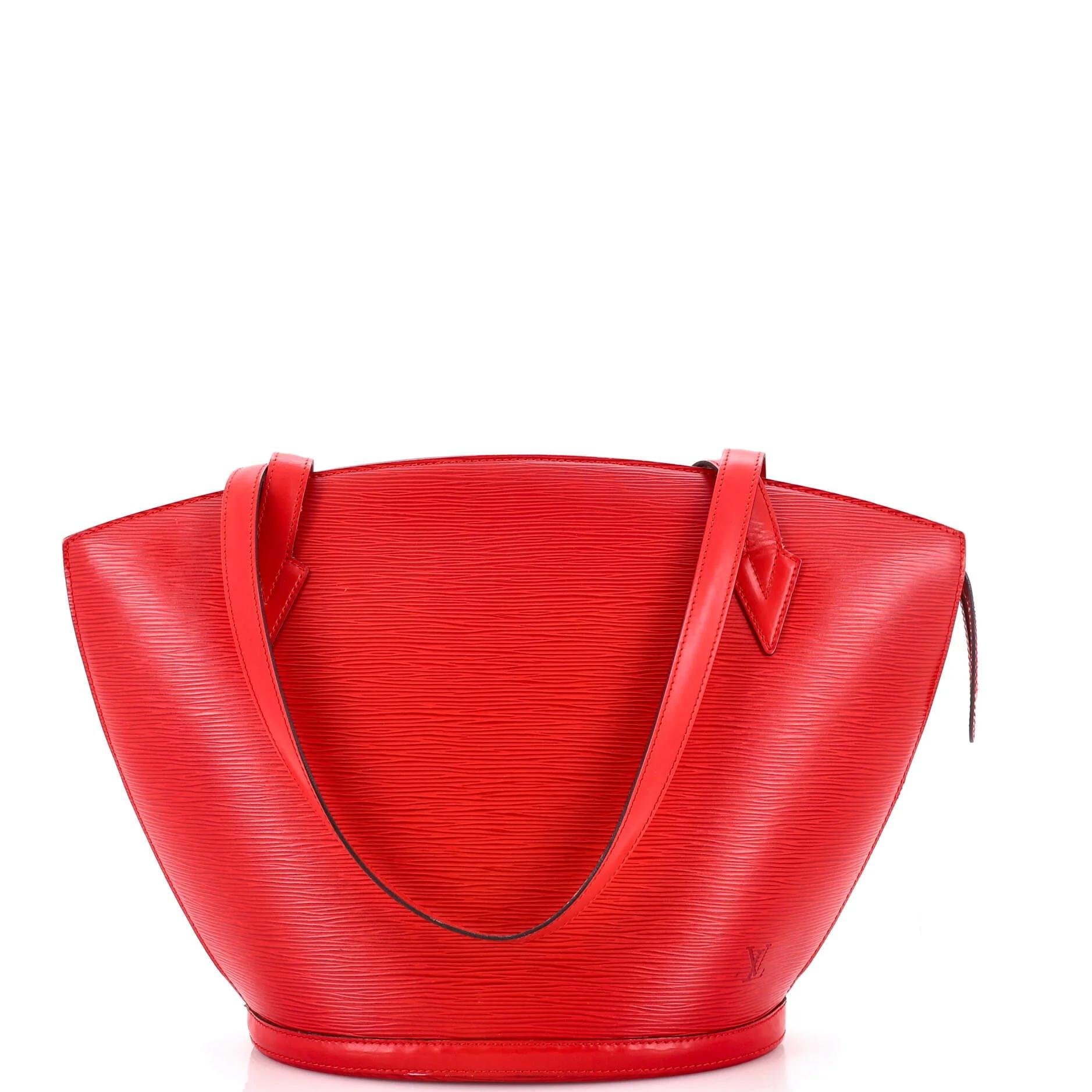 Leather tote