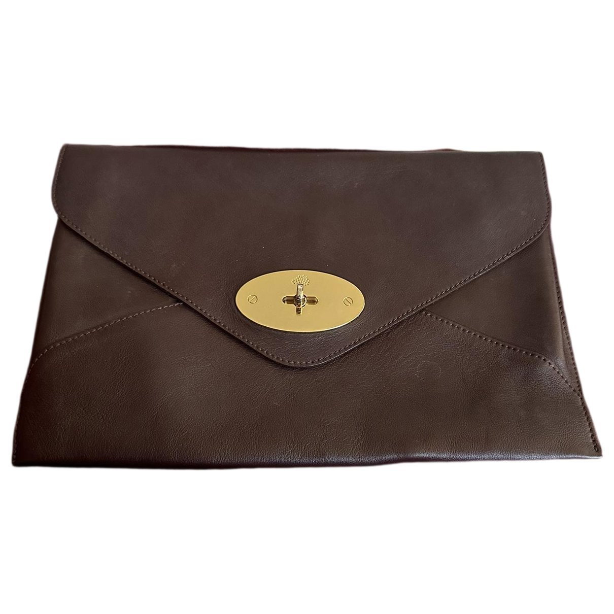 Mulberry Leather clutch bag