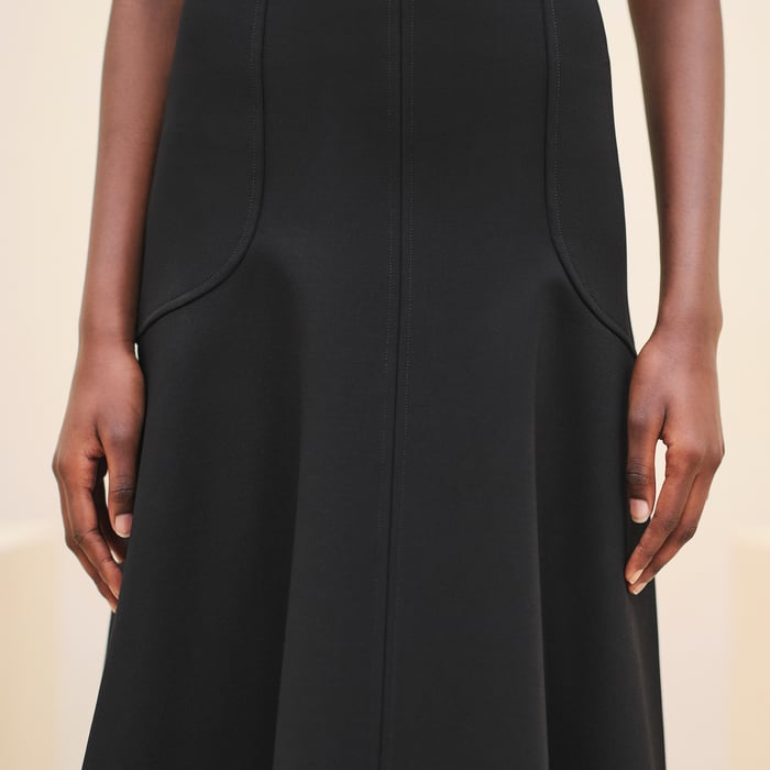 Noir Flared Skirt
