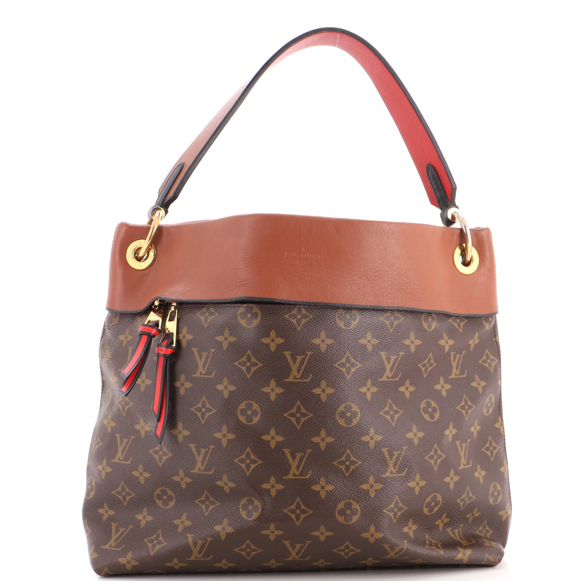 Tuileries Hobo Monogram Canvas with Leather