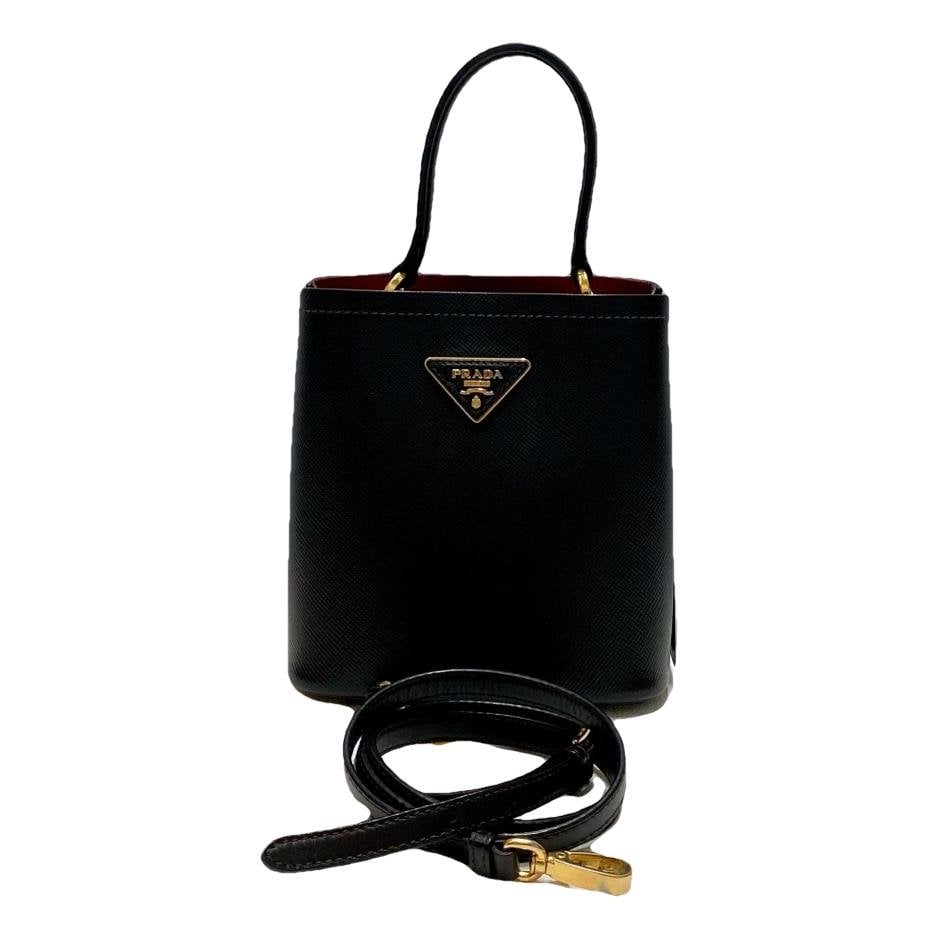 Panier leather handbag
