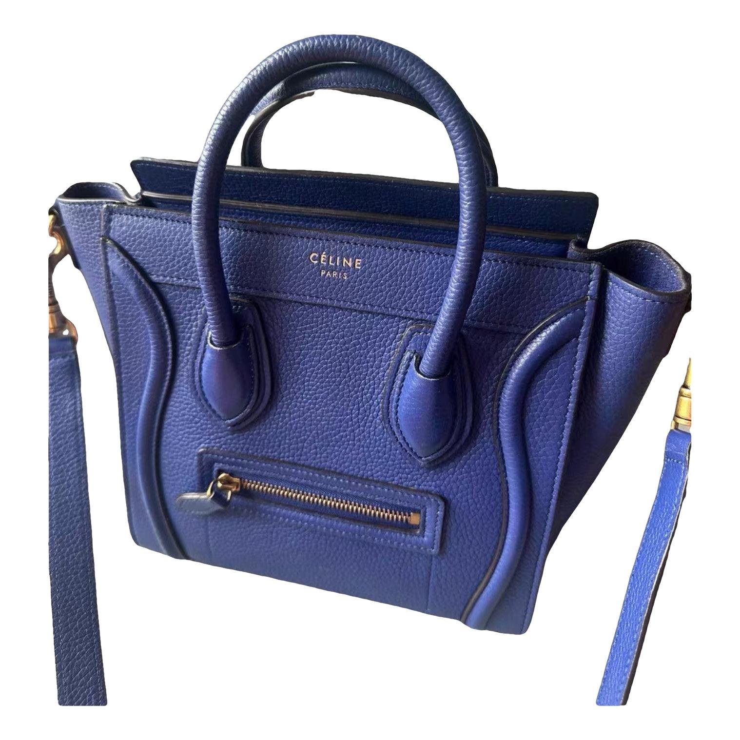 Nano Luggage leather handbag