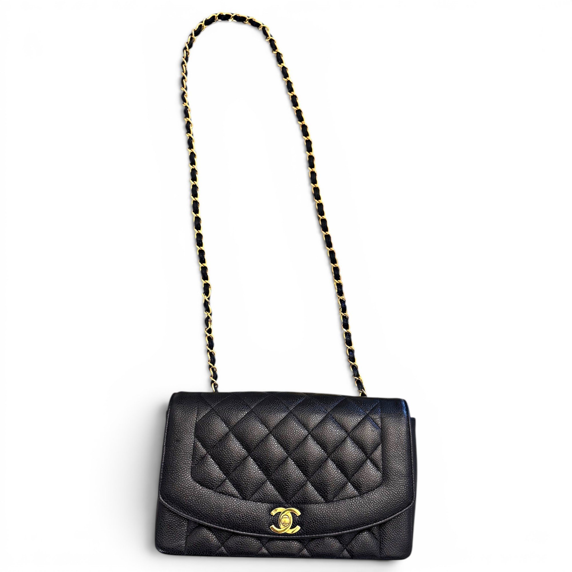 Diana leather handbag