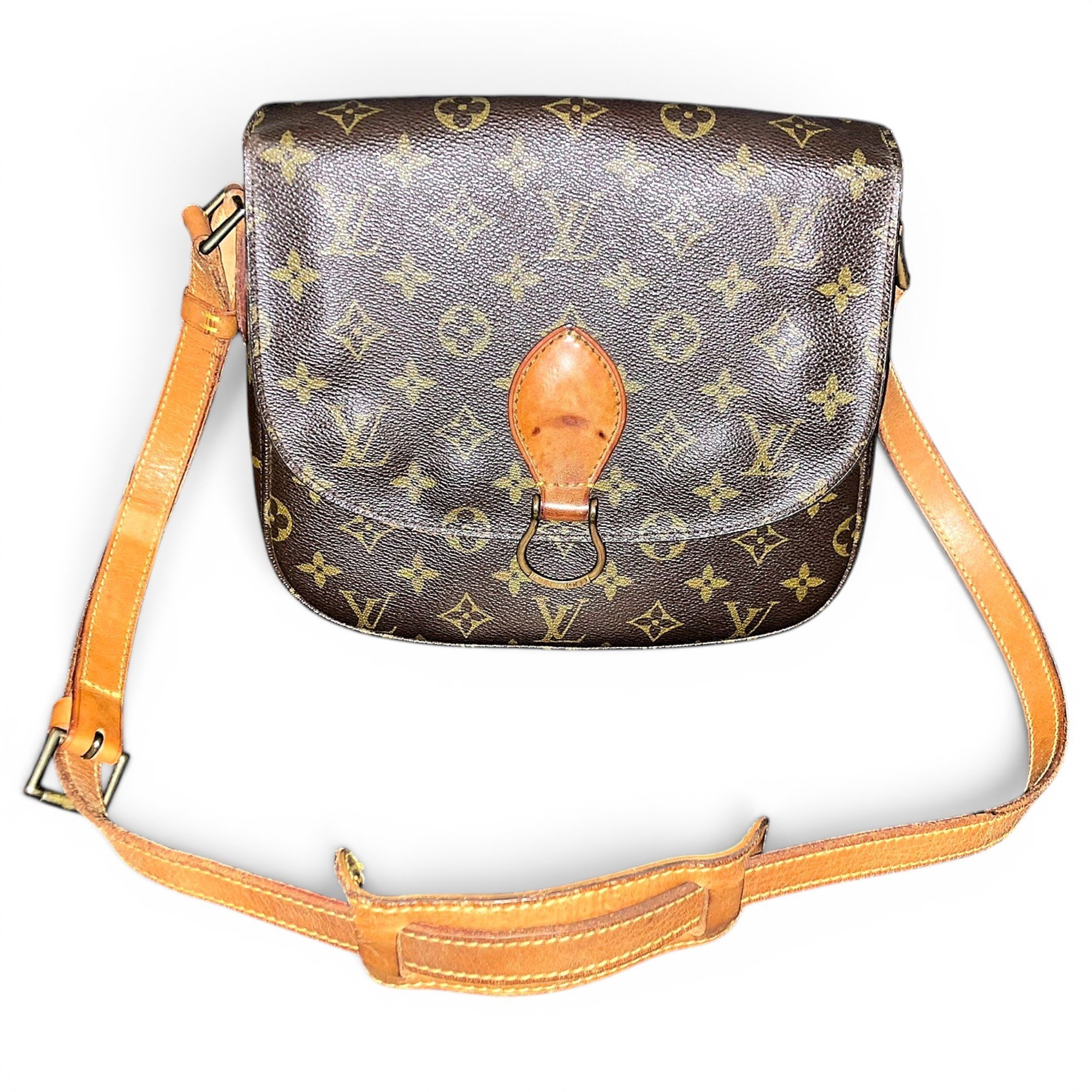 Saint Cloud vintage leather crossbody bag