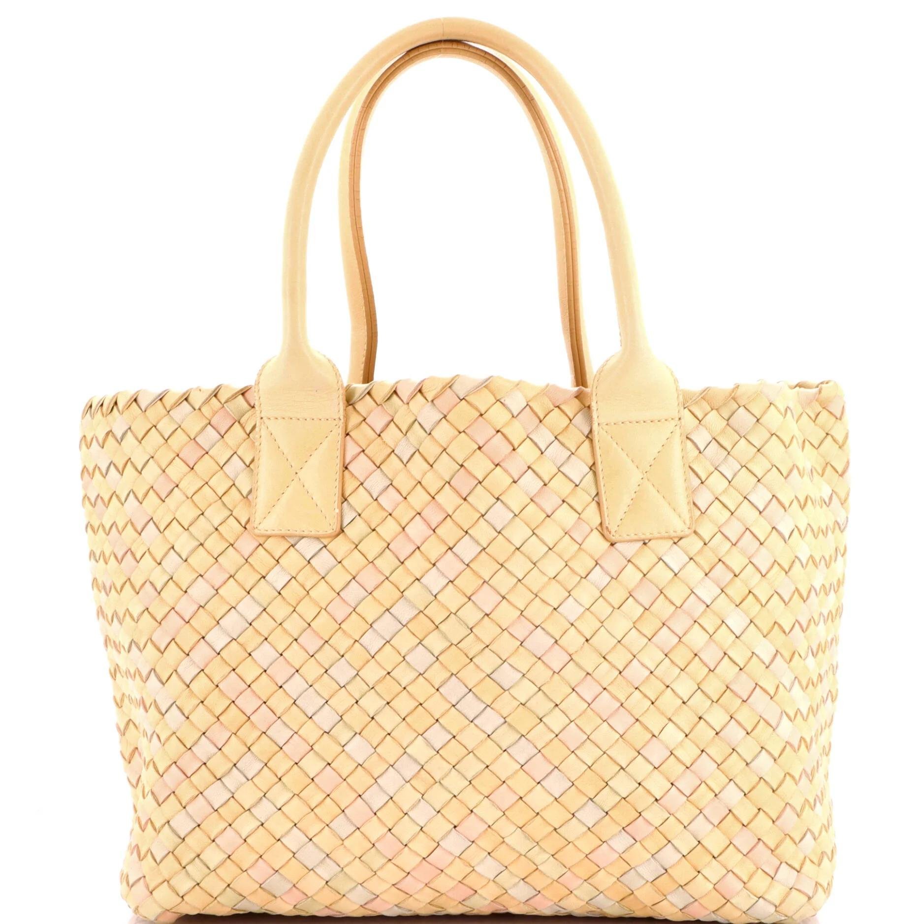 Leather tote