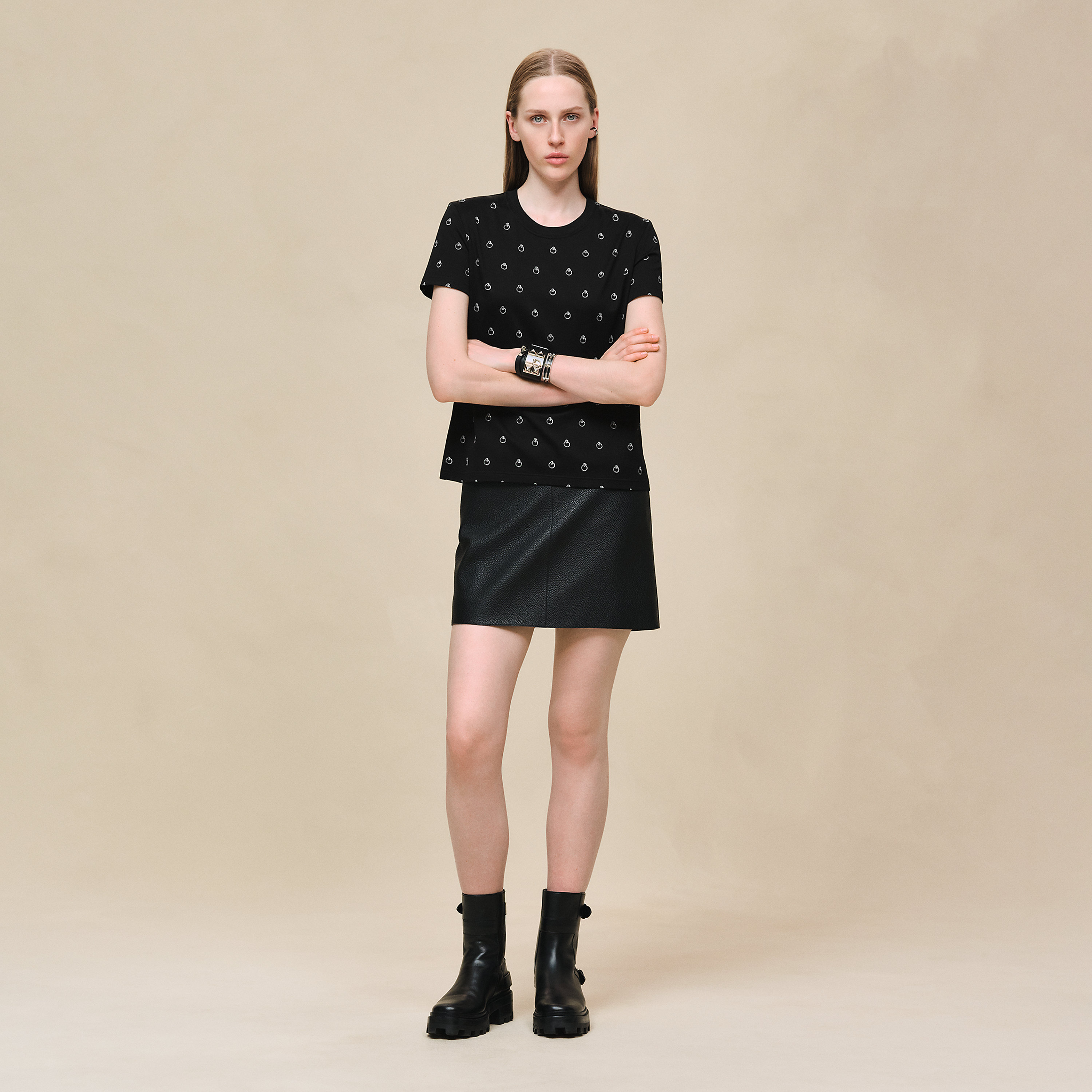 "Anneau Finesse" straight t-shirt