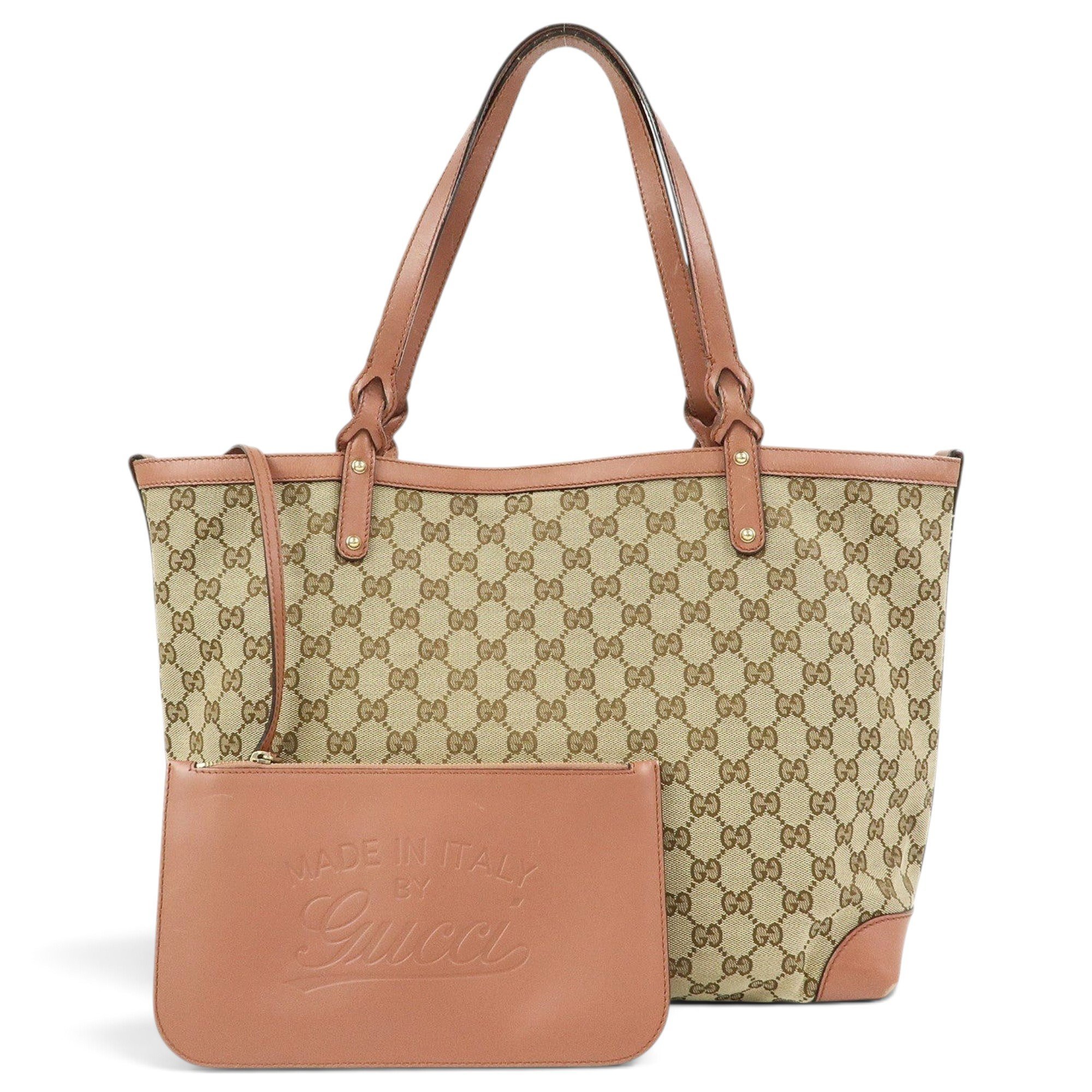 Leather tote