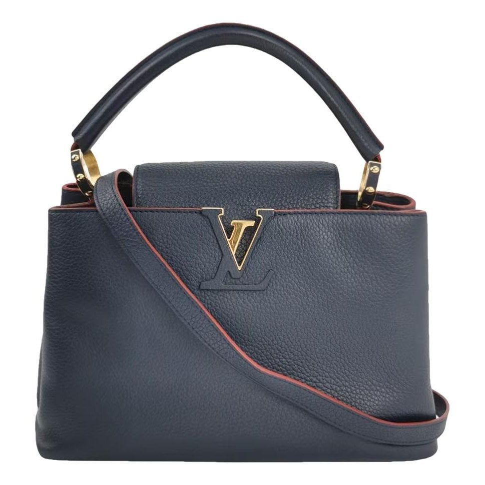 Capucines leather handbag