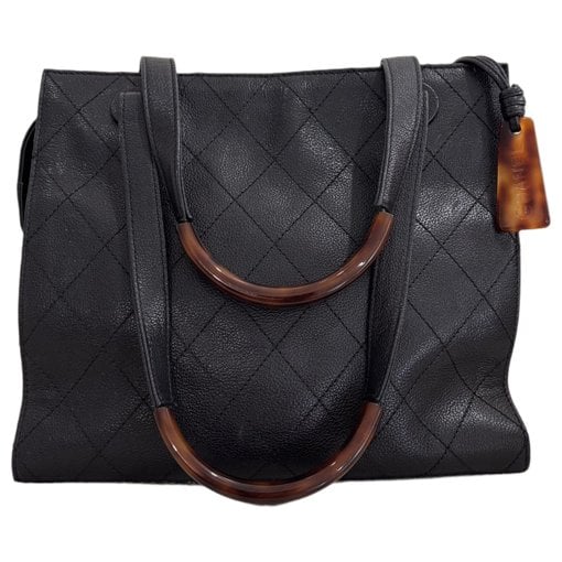 Petite Shopping Tote leather tote