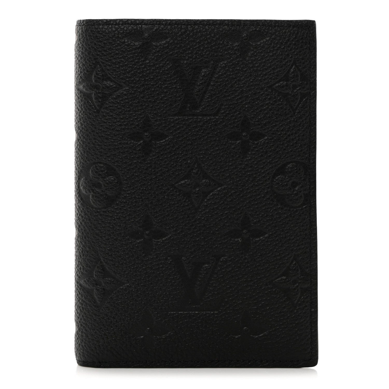 Louis Vuitton Empreinte Monogram Passport Cover Black