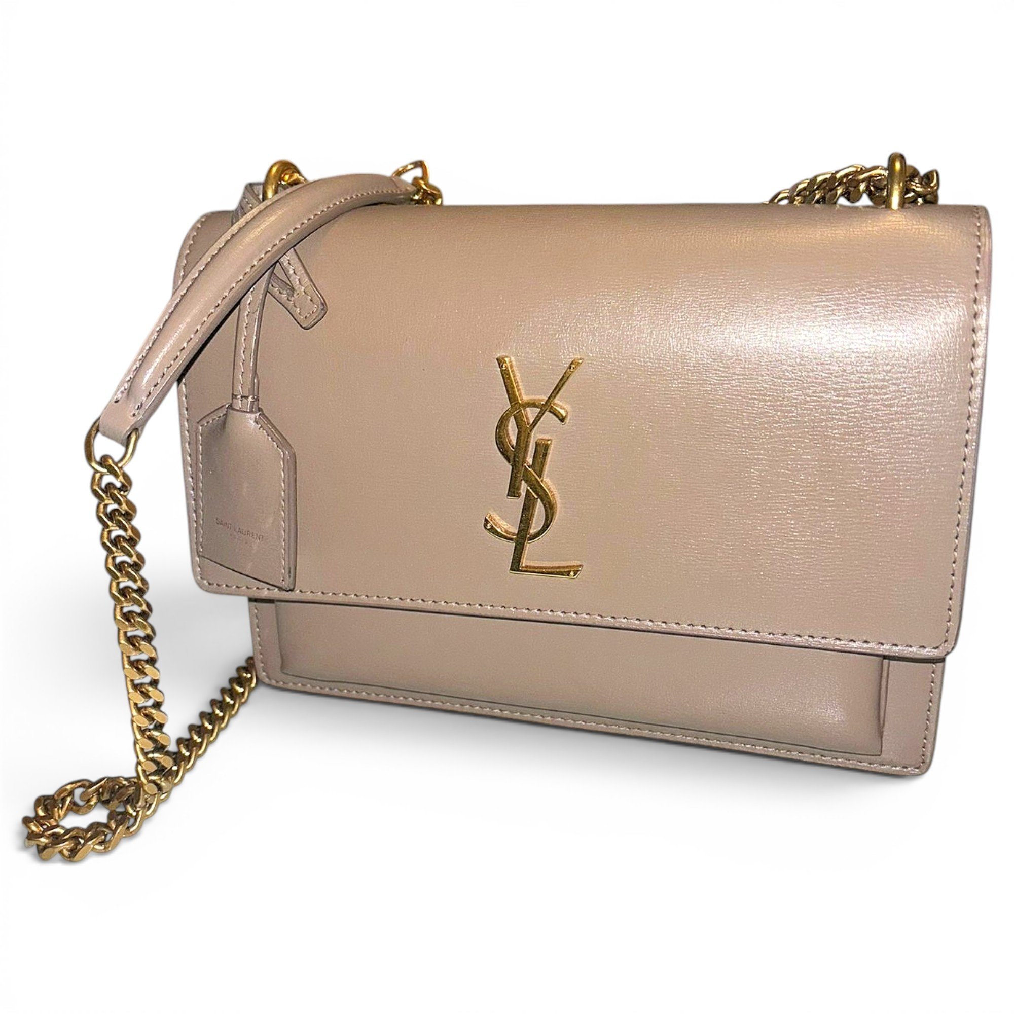 Sunset leather crossbody bag