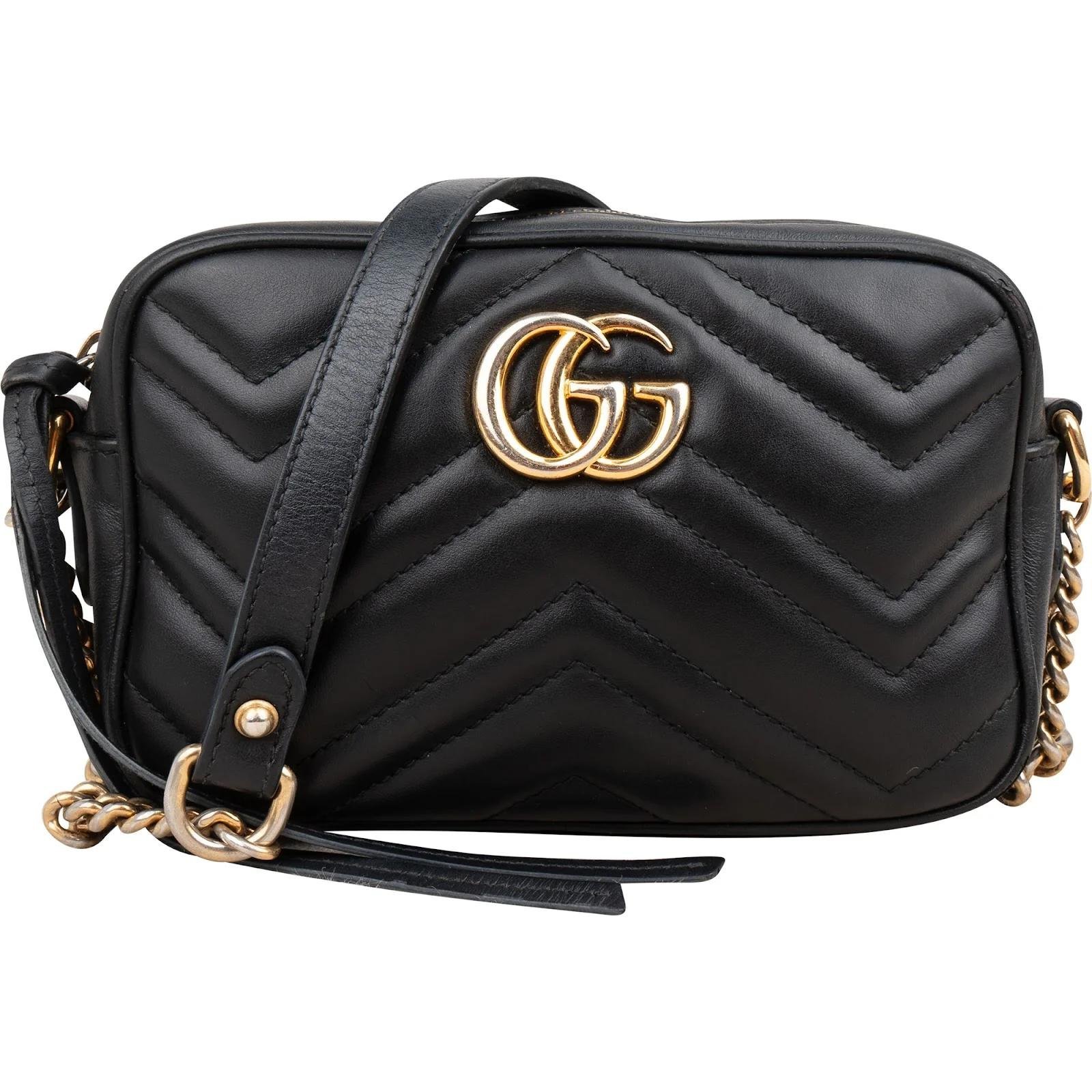 GG Marmont leather crossbody bag