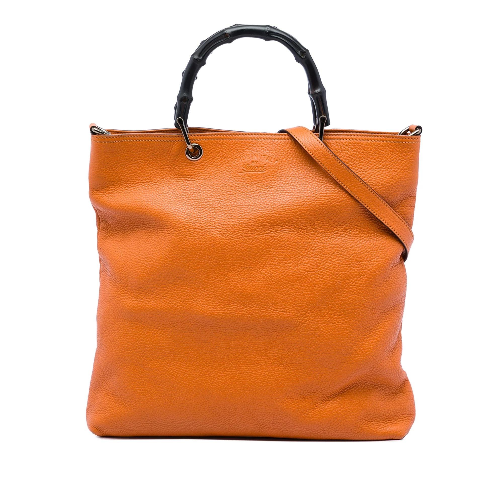 Bamboo leather satchel