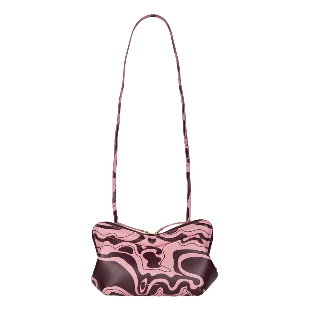 Mansur Gavriel Leather clutch bag