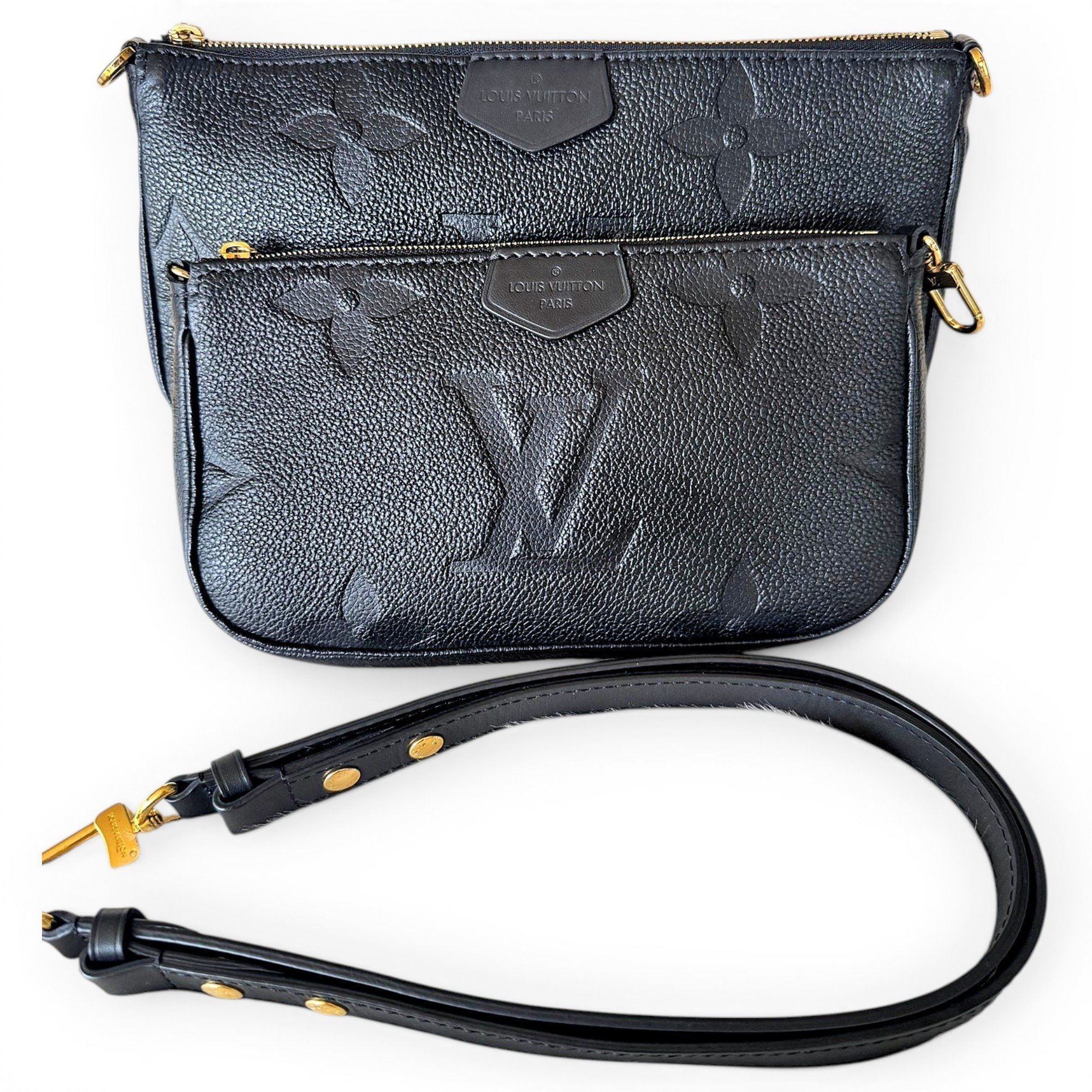 Multi Pochette Accessoires leather handbag
