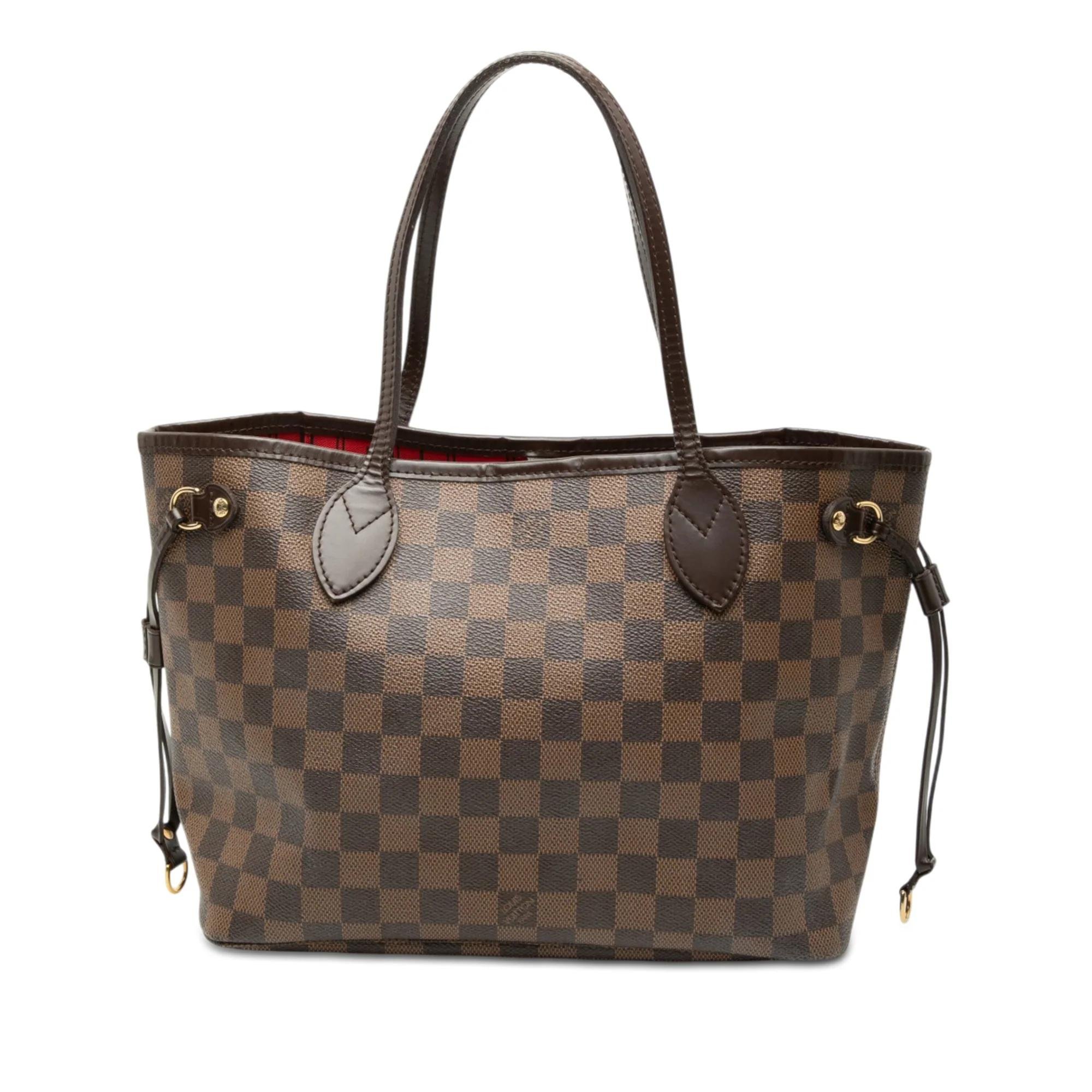 Neverfull leather tote
