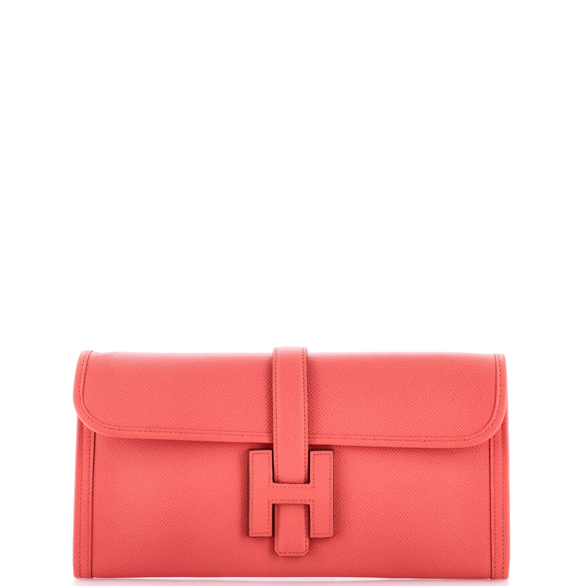 Hermes Jige Elan Clutch Epsom 29