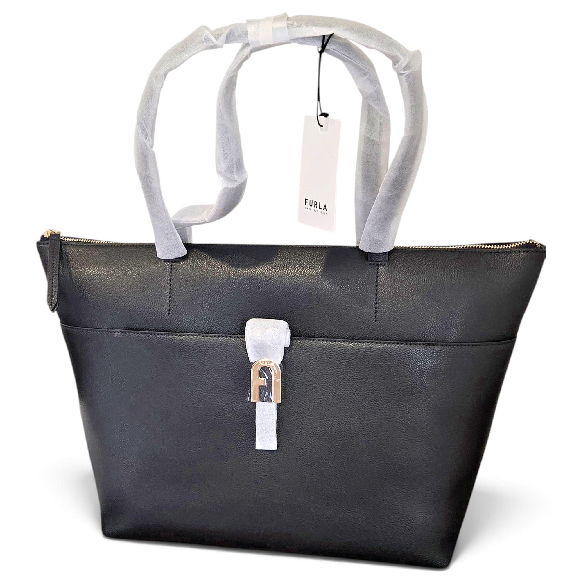 Leather handbag
