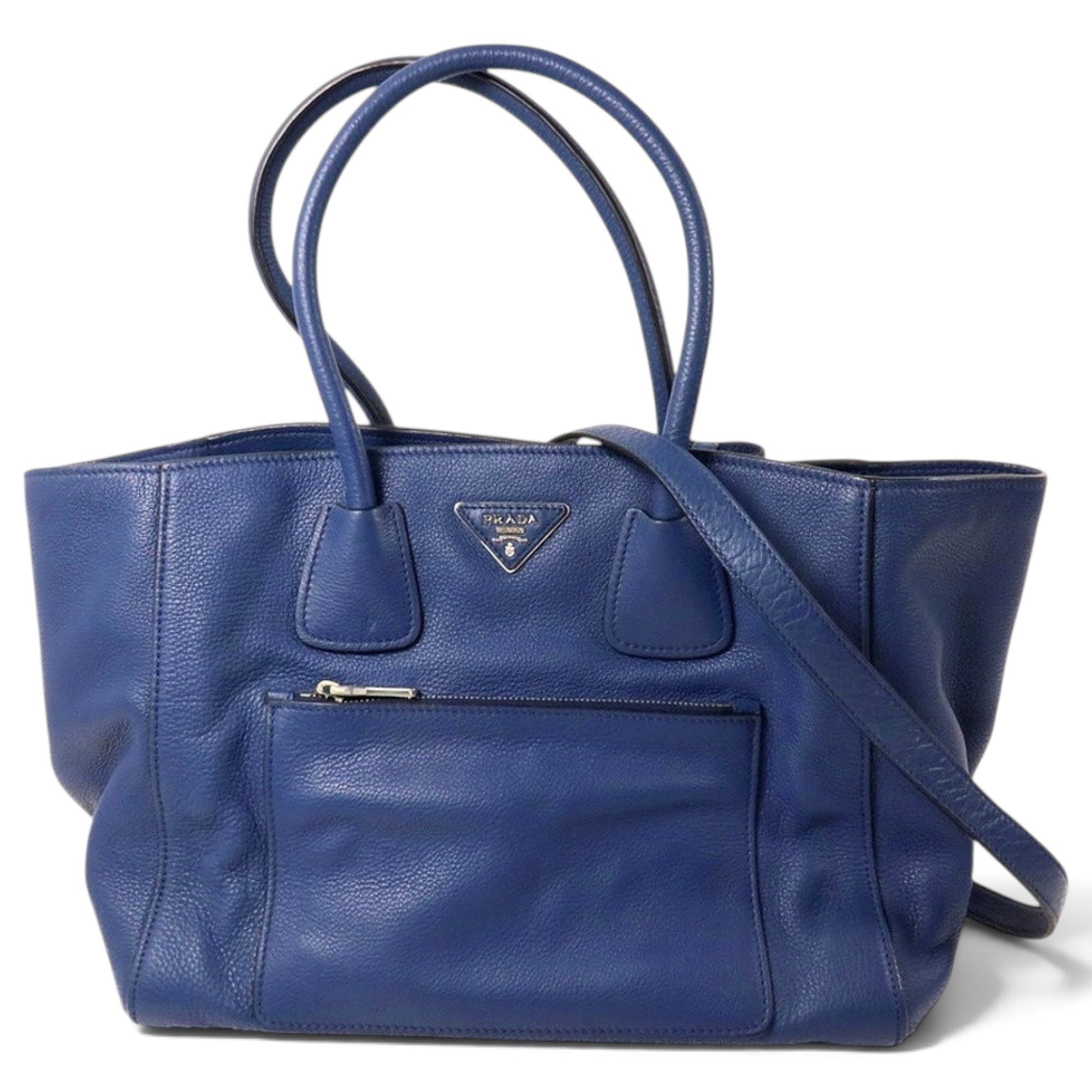 Leather tote
