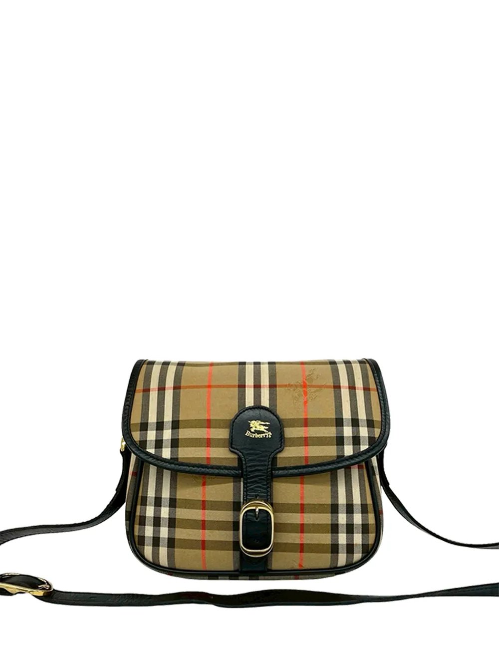 20th Century Haymarket Check Canvas crossbody bag