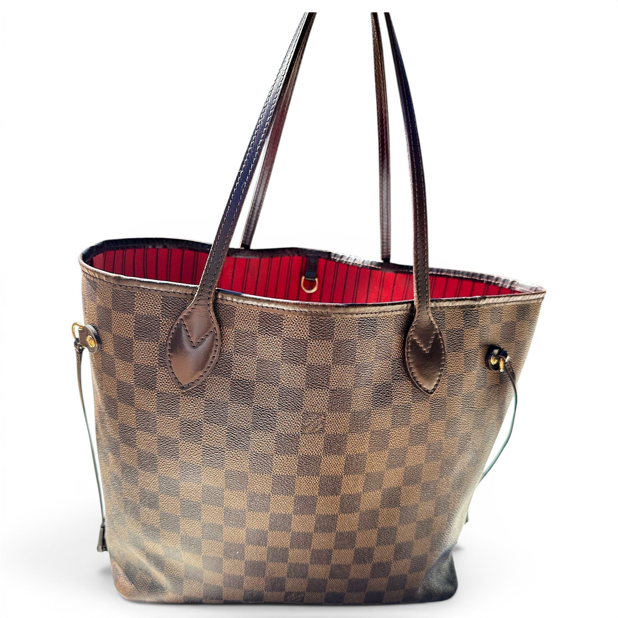 Neverfull leather tote