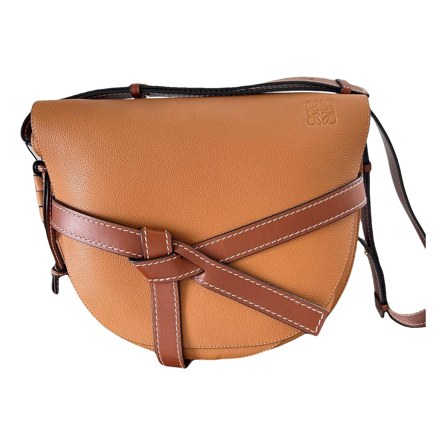 Gate leather handbag