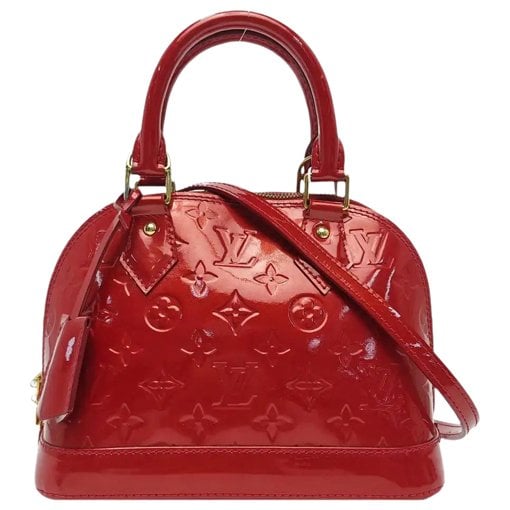 Alma BB patent leather handbag