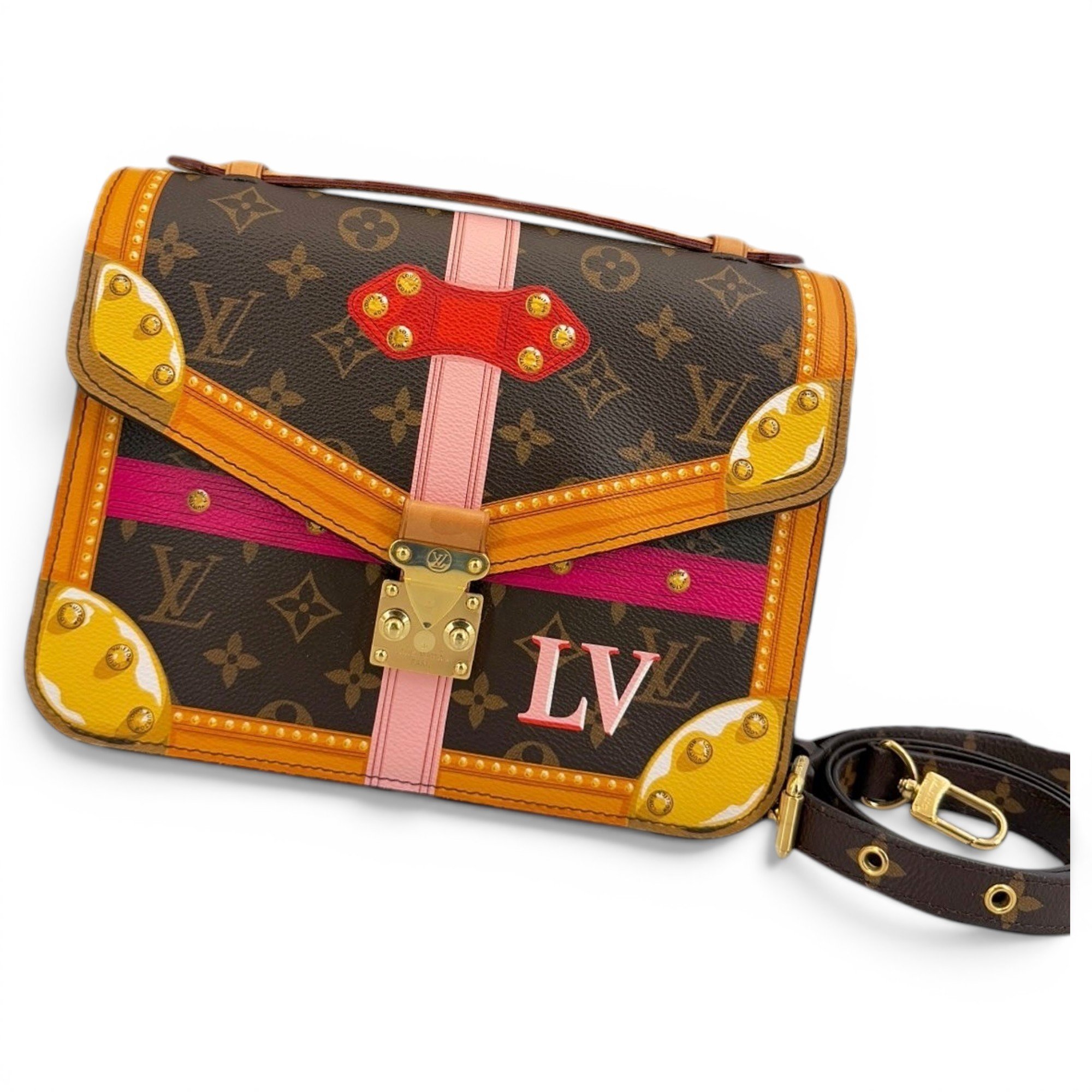 Metis leather handbag