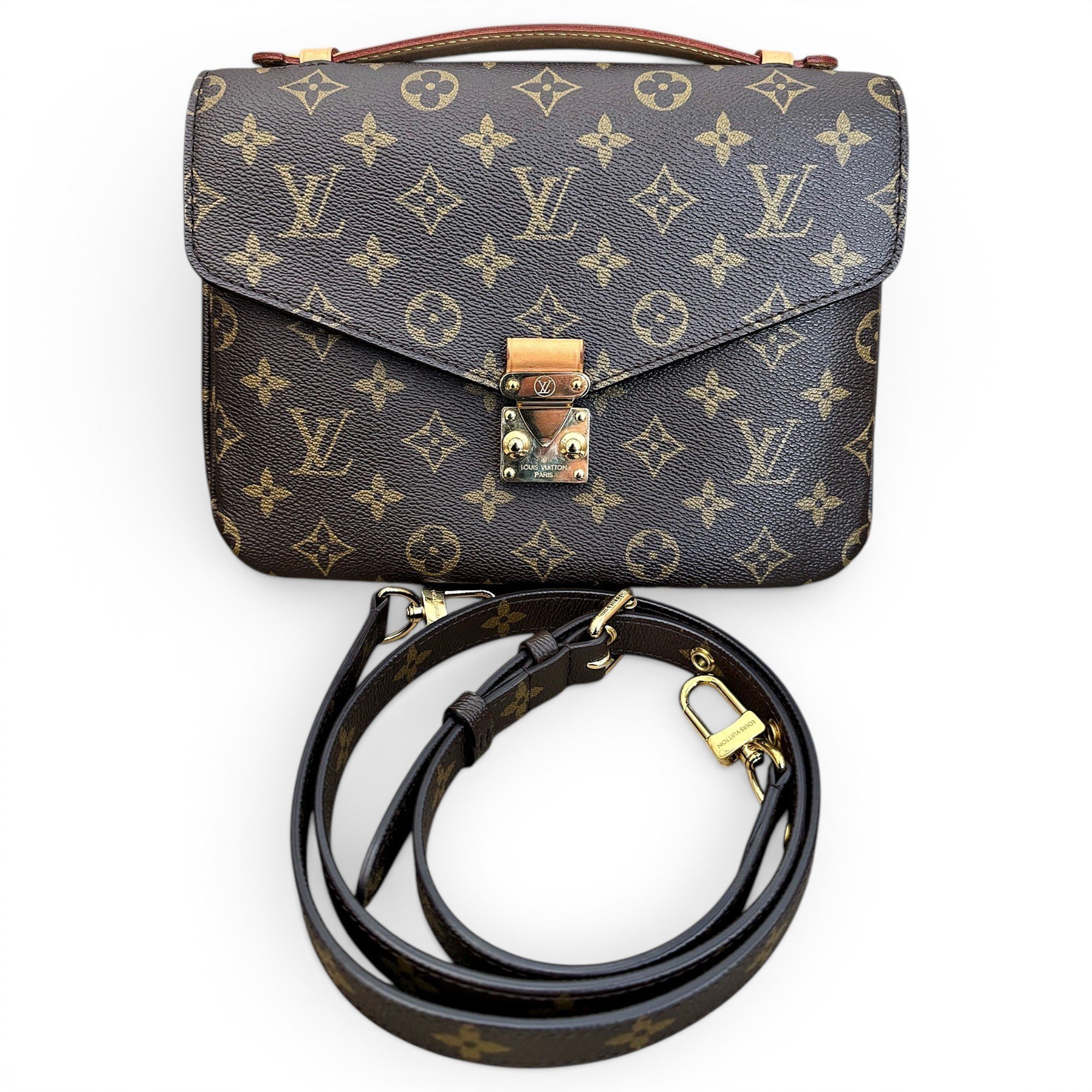 Metis leather handbag