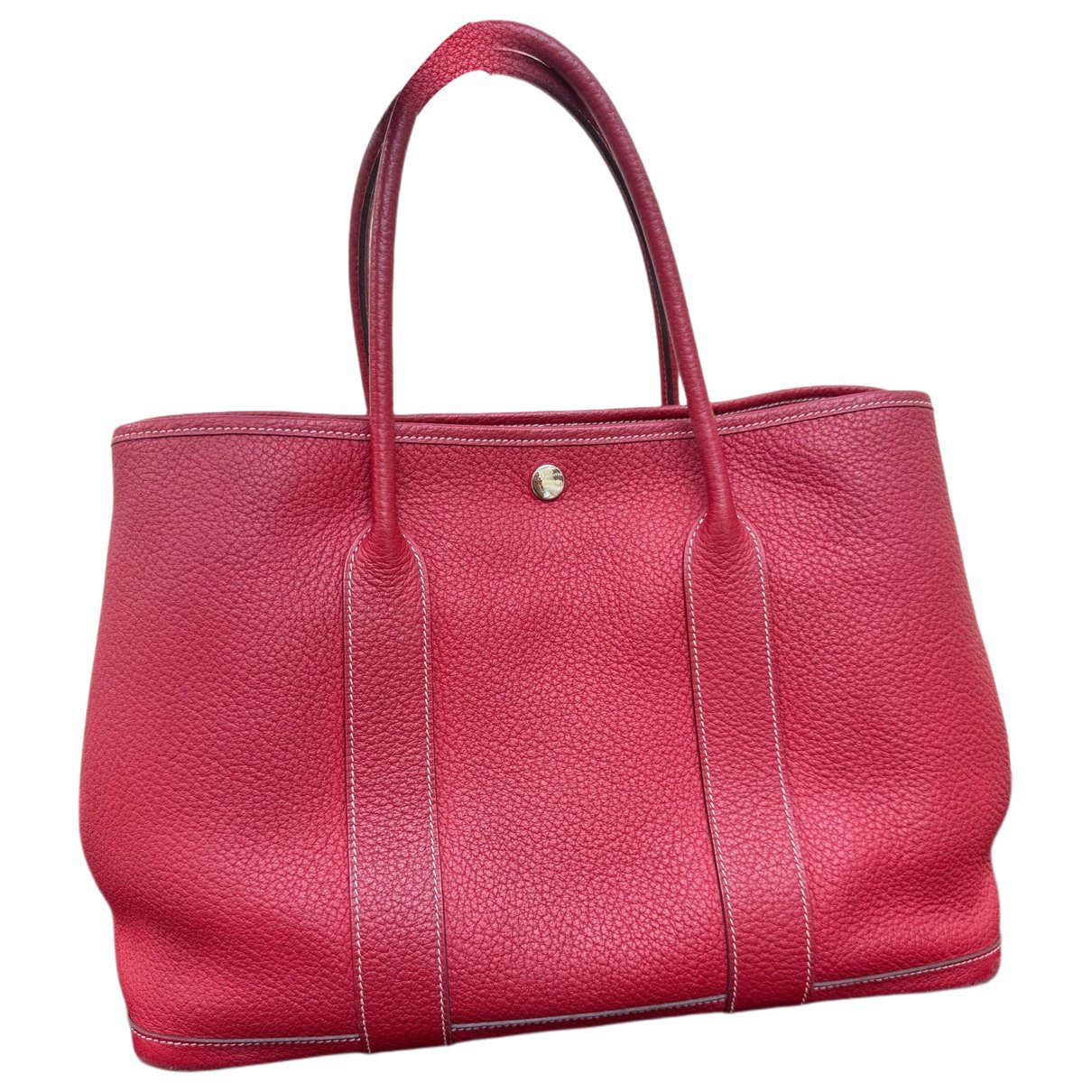 Garden Party leather handbag