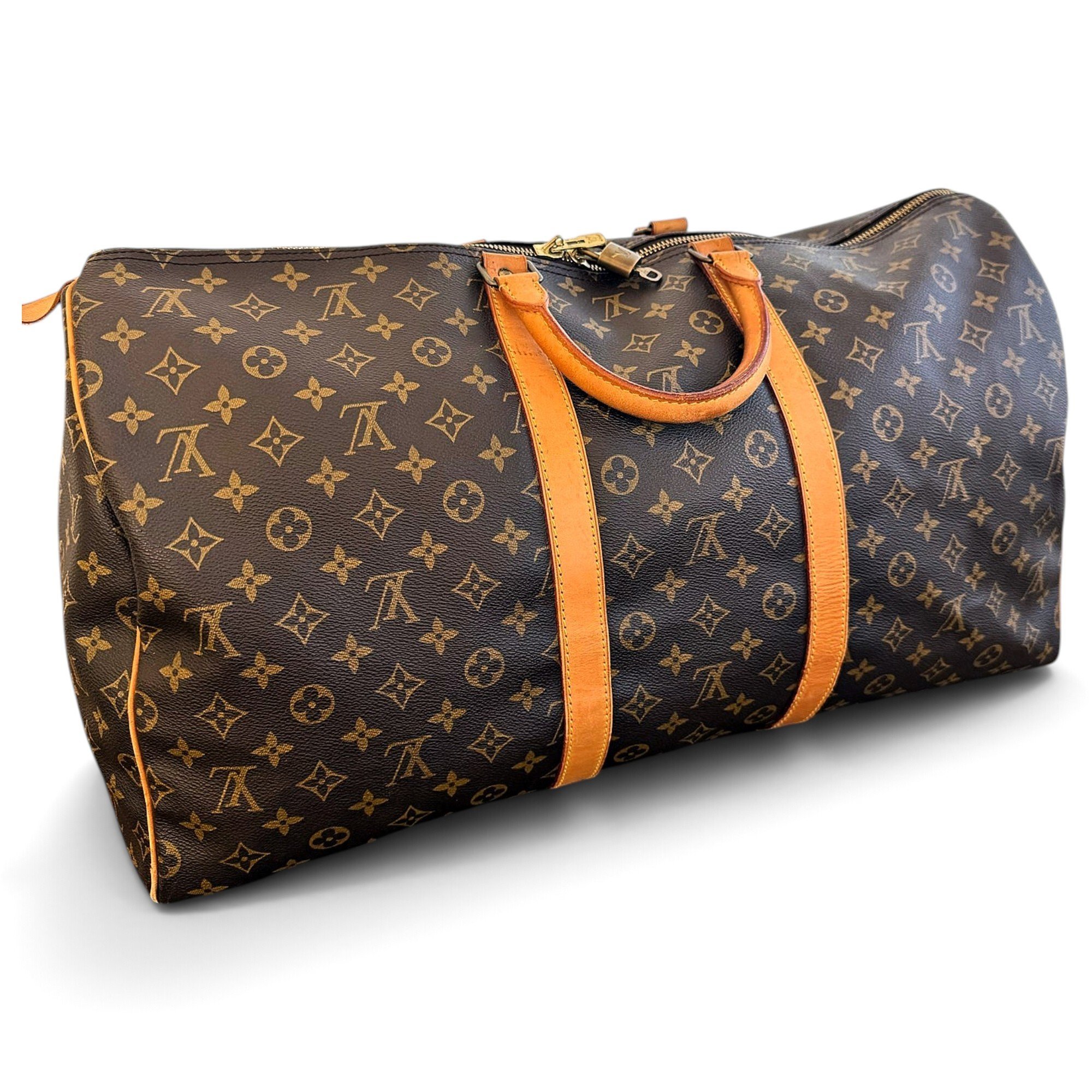 Keepall leather 48h bag