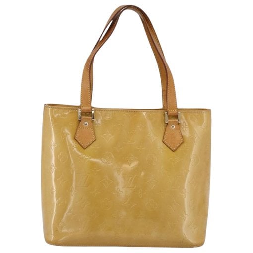 Houston patent leather handbag