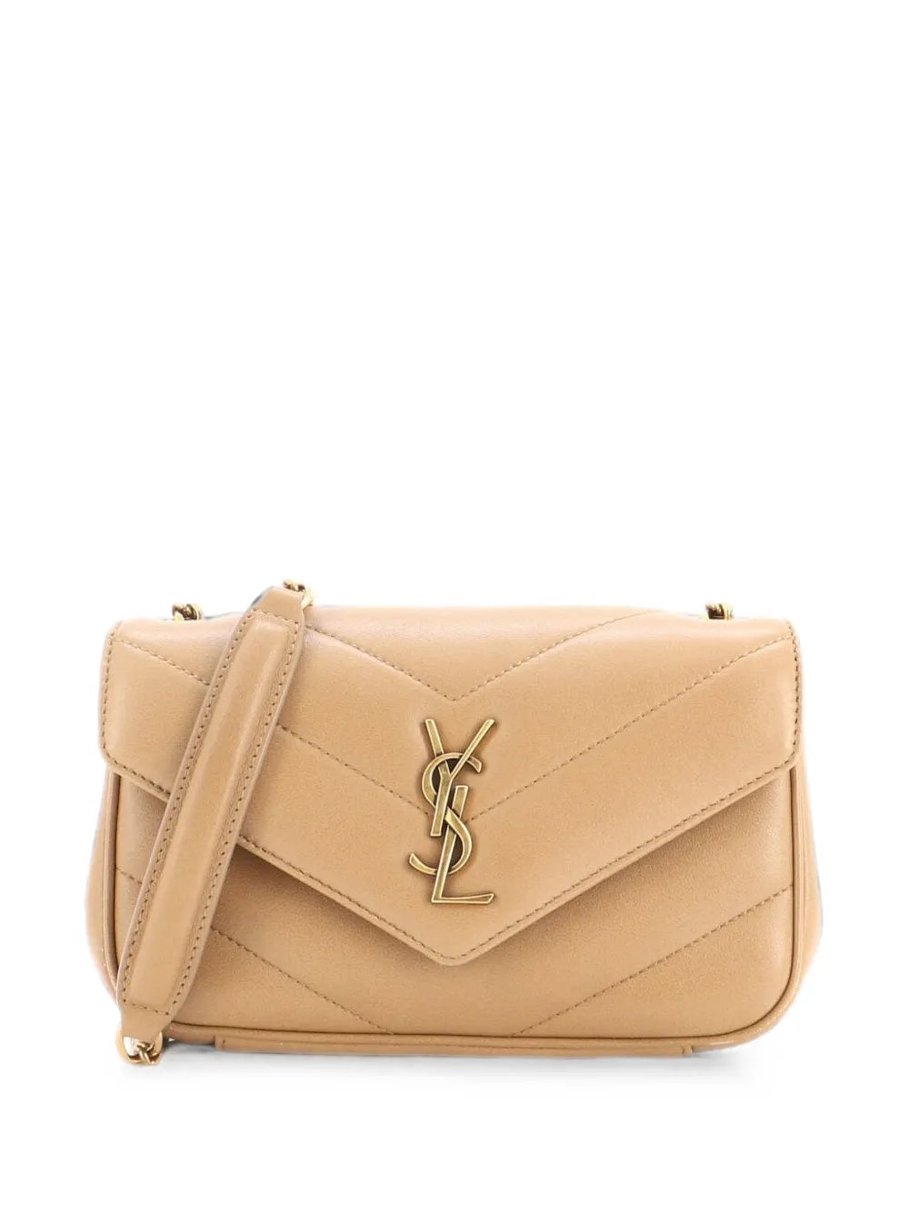 Loulou NM Matelasse Chevron Leather Mini shoulder bag