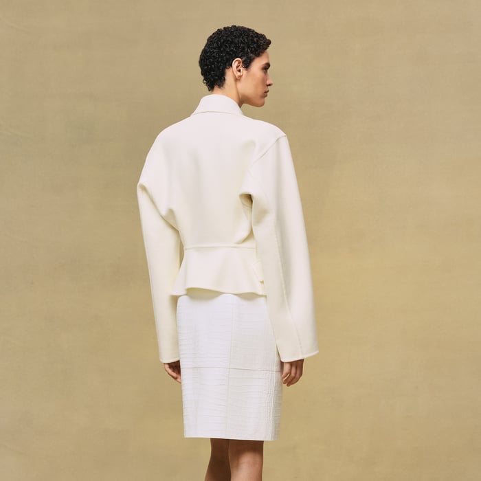 Blanc Naturel Jewel Fastening Jacket