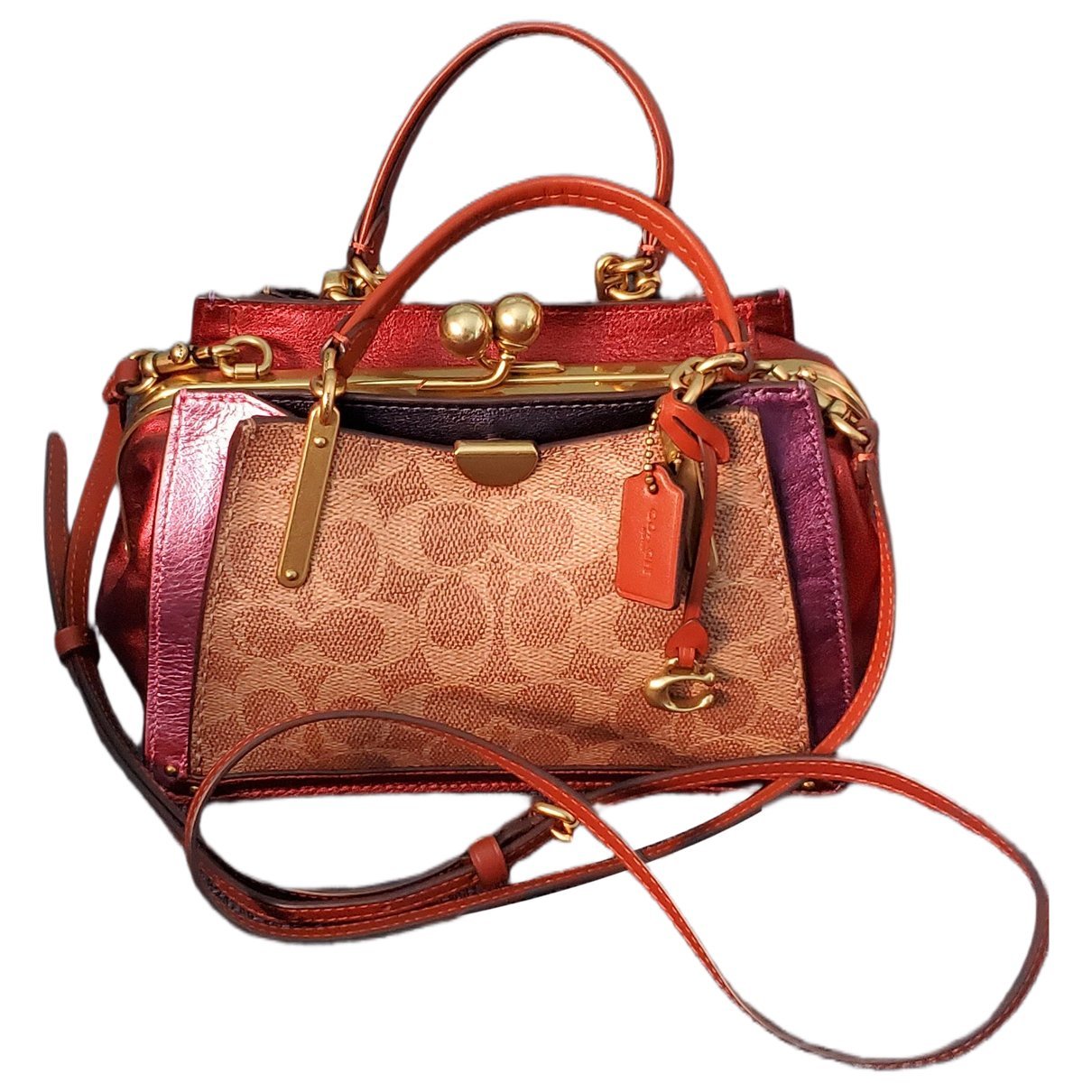 Leather crossbody bag