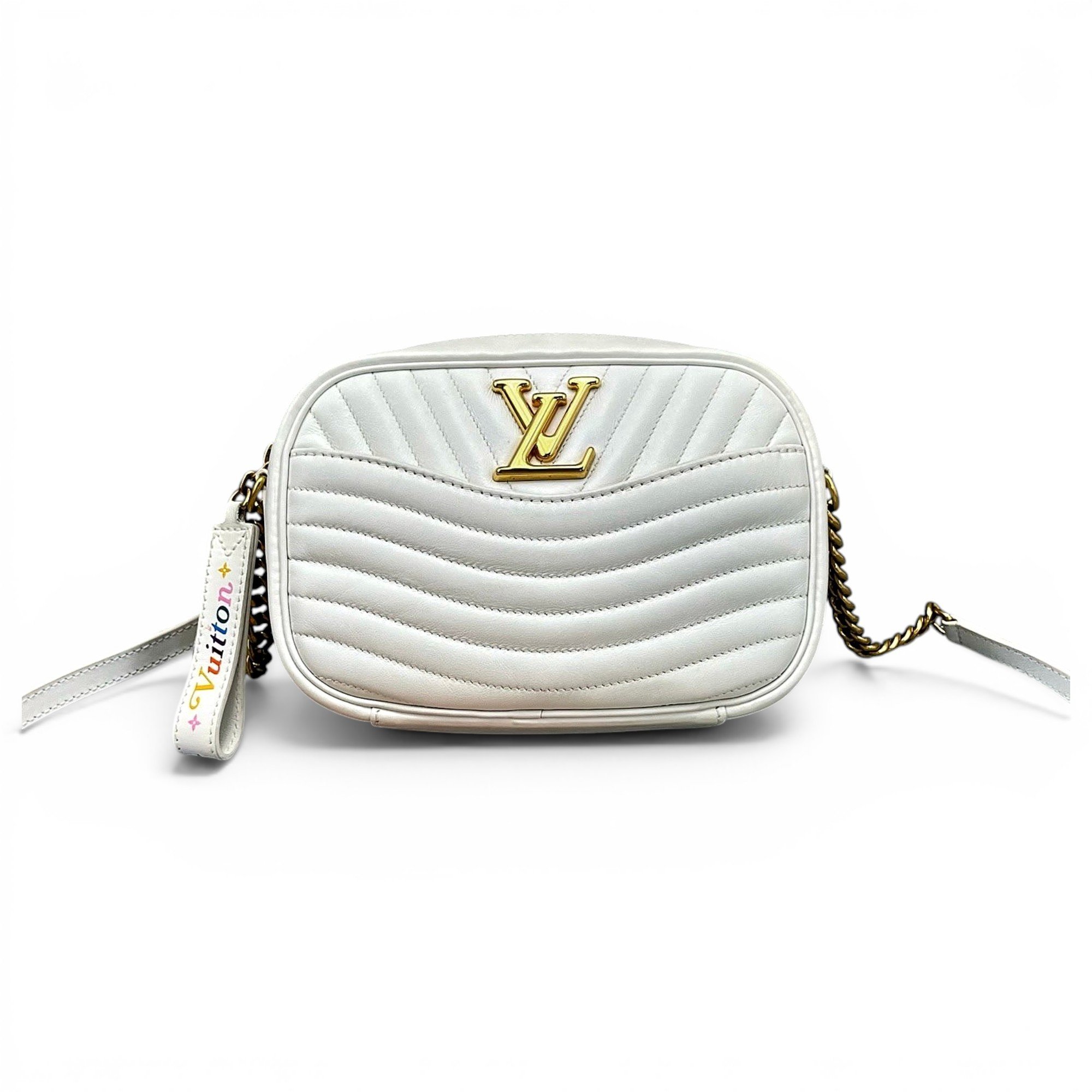 New Wave leather handbag