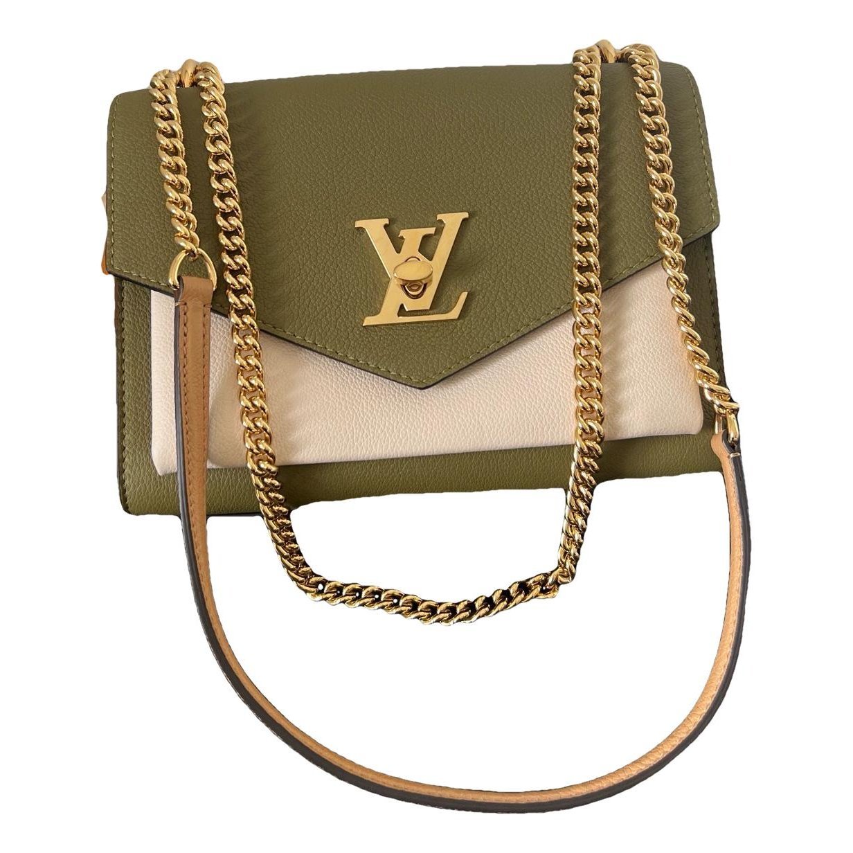 Lockme leather handbag
