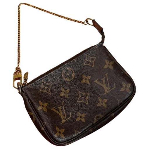 Pochette Accessoire vinyl handbag