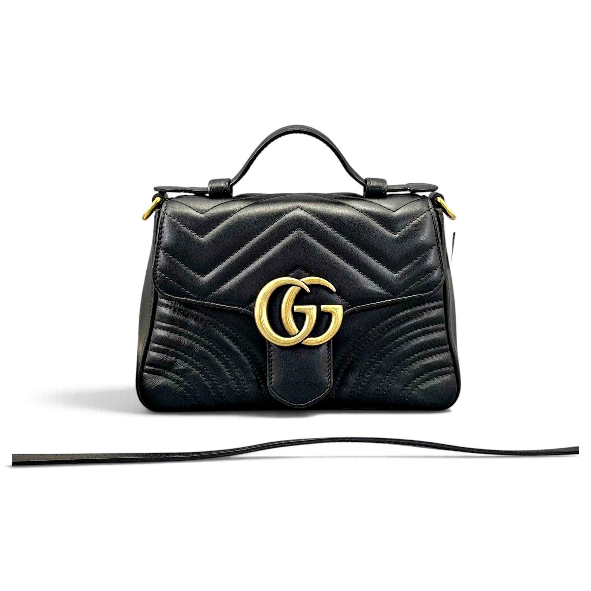 Leather handbag