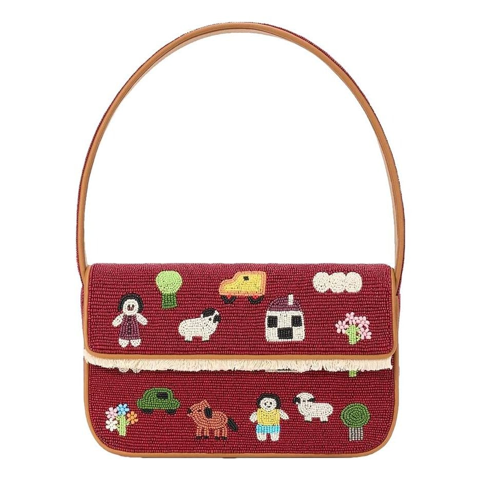 Vegan leather handbag