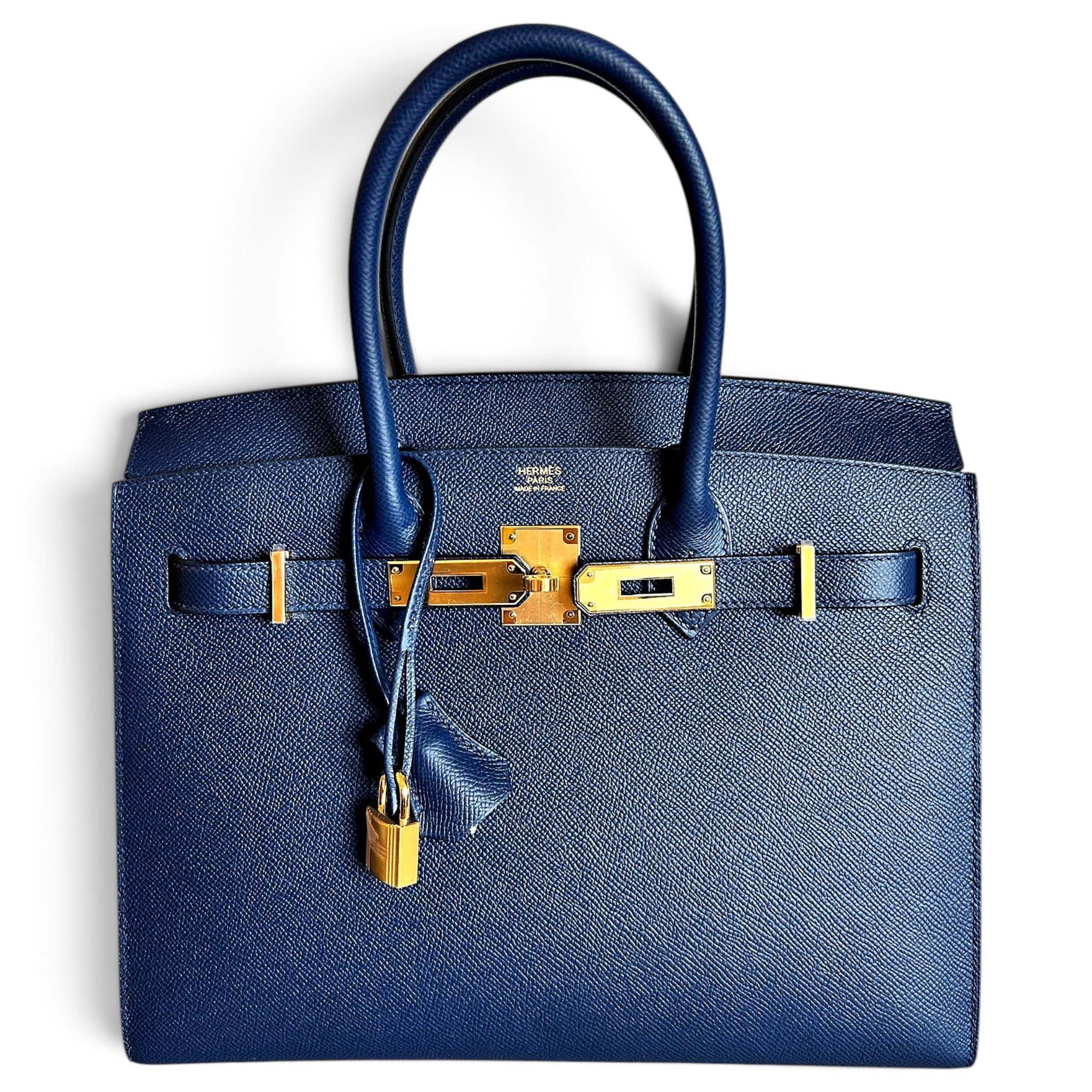 Birkin 30 leather handbag