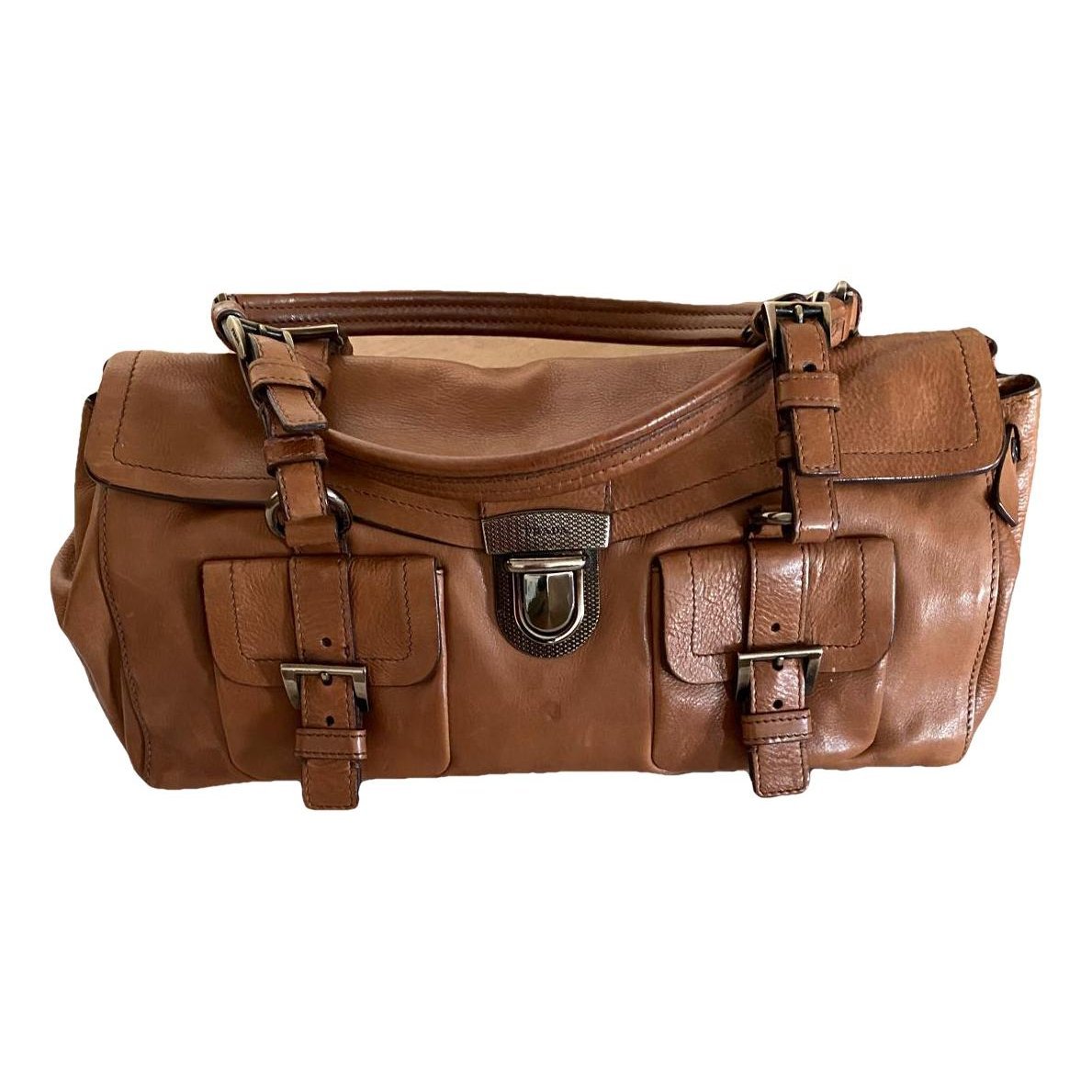 Leather handbag