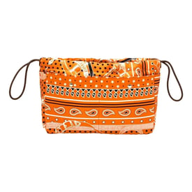 Hermes Orange Barenia Leather Handbag 2016