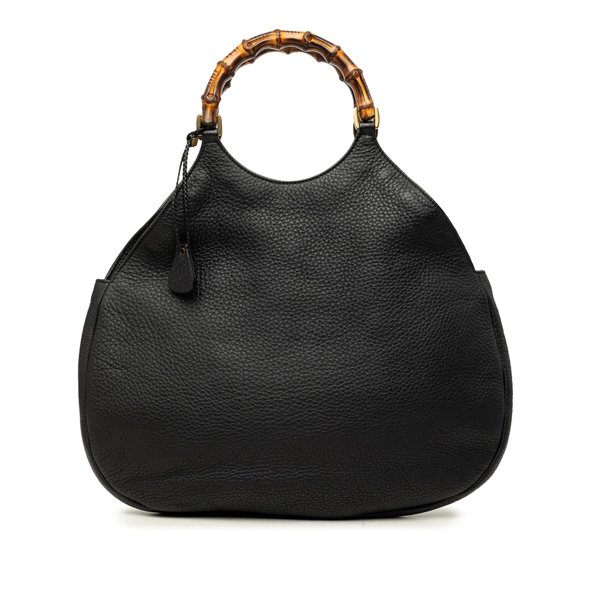 Bamboo leather bag