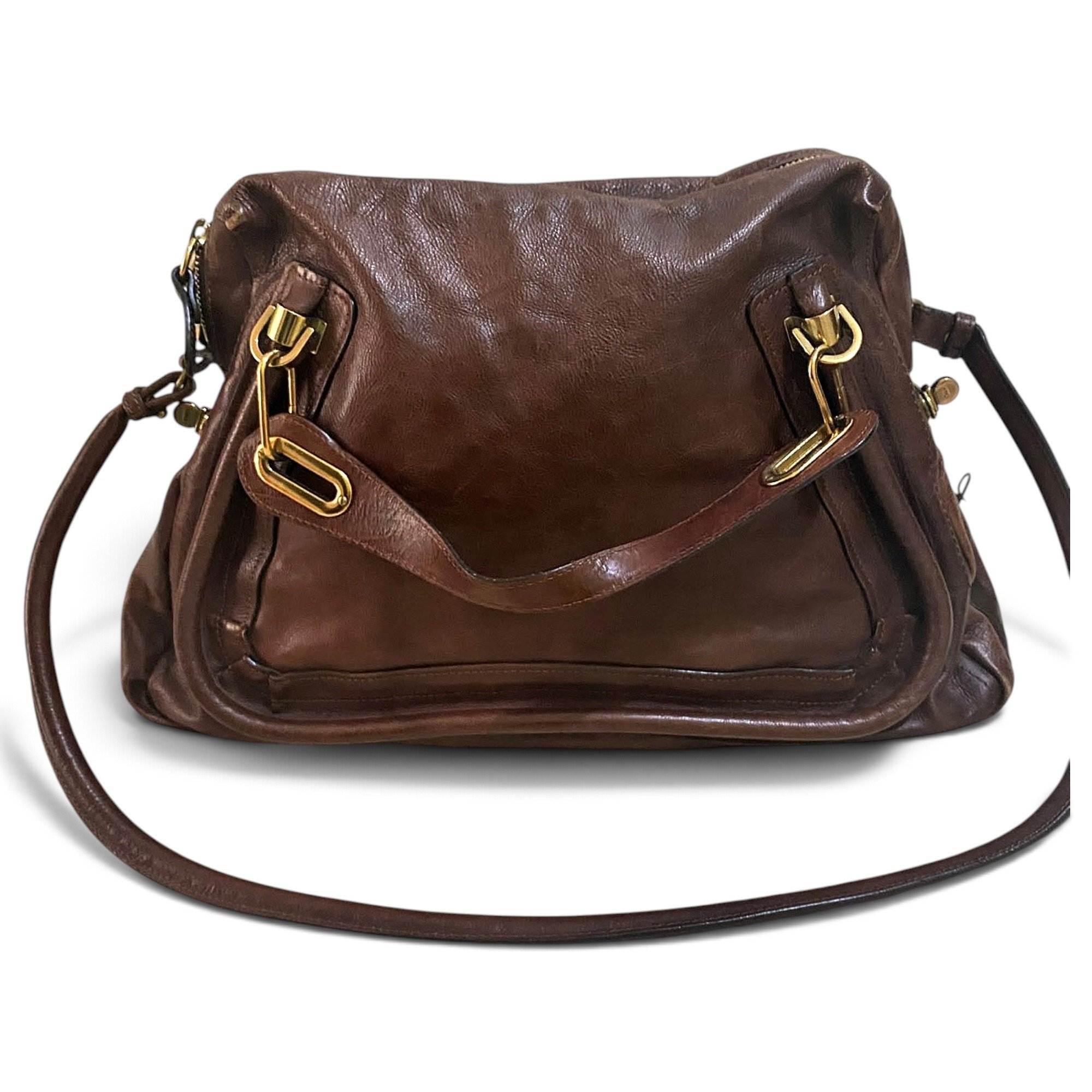 Paraty leather handbag