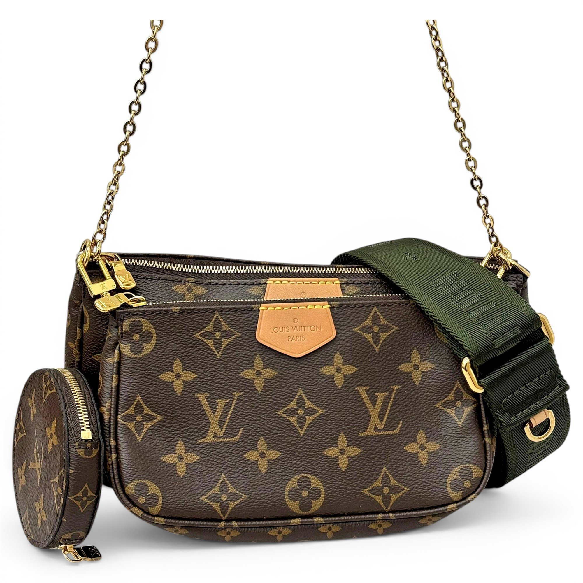 Multi Pochette Accessoires leather handbag
